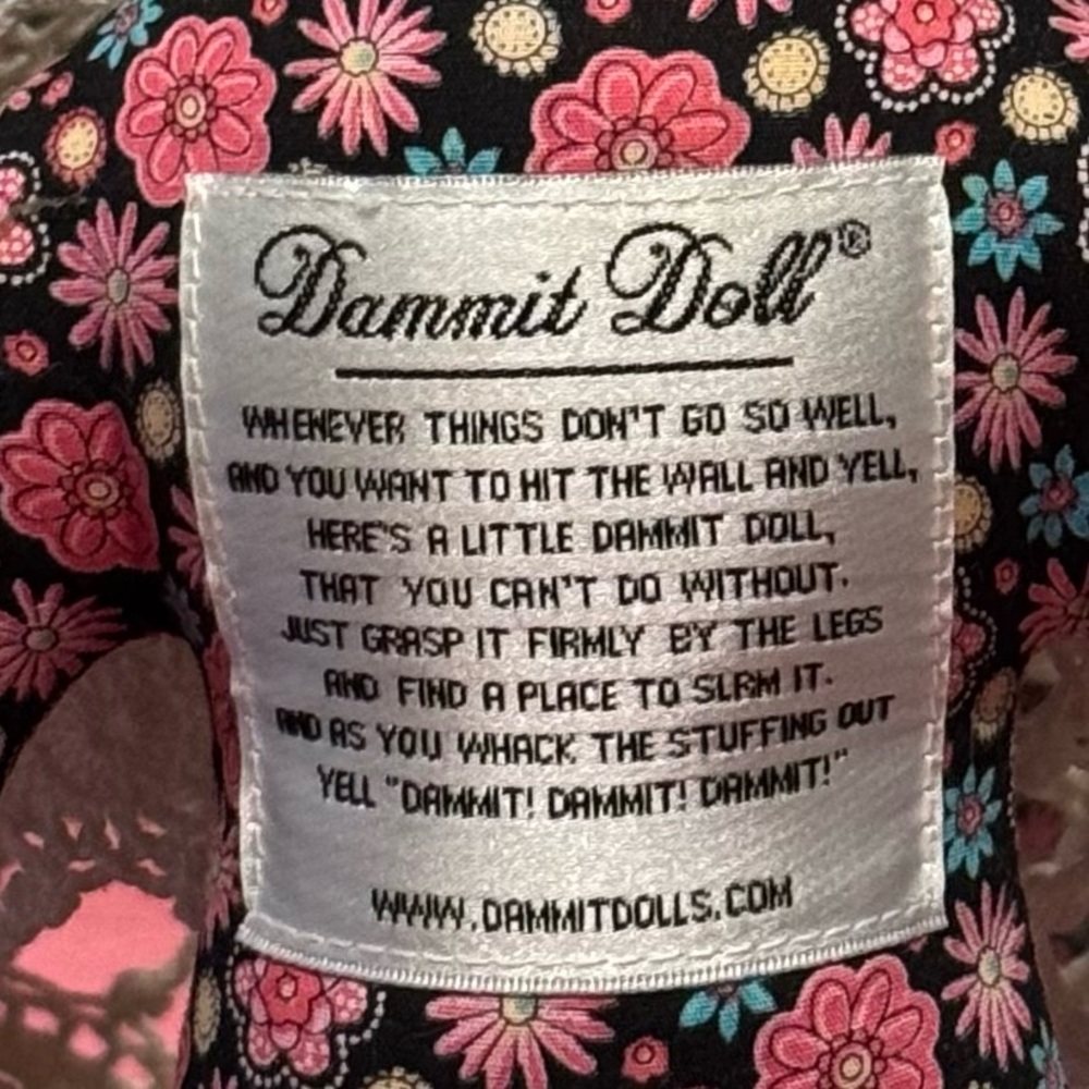 Perfect Gag Gift for Male or Female -  Co-workers - Give a Dammit Doll